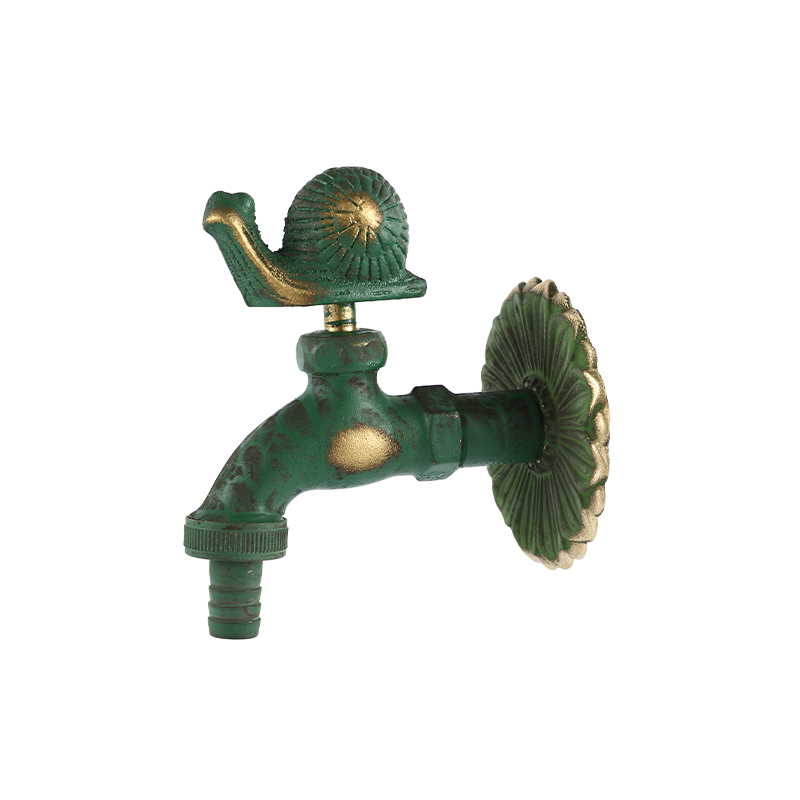 YT3030 robinet în formă de melc, verde 1/2"