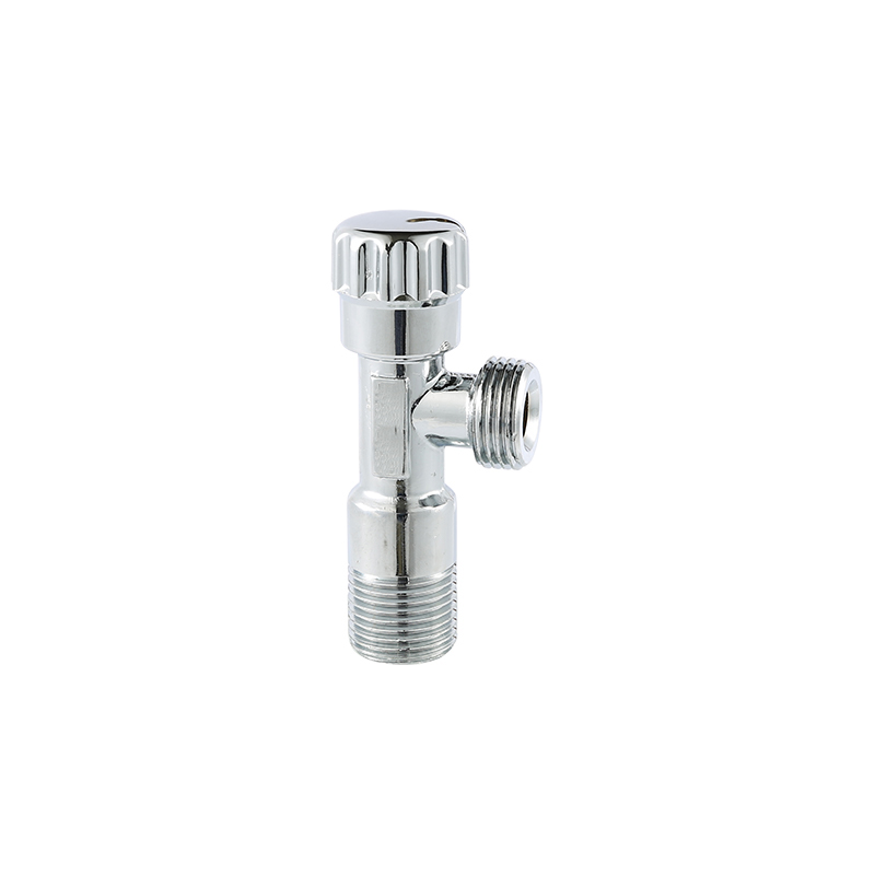 YT2023 Mâner cu flori, lustruit manual și crom, 1/2"x1/2"