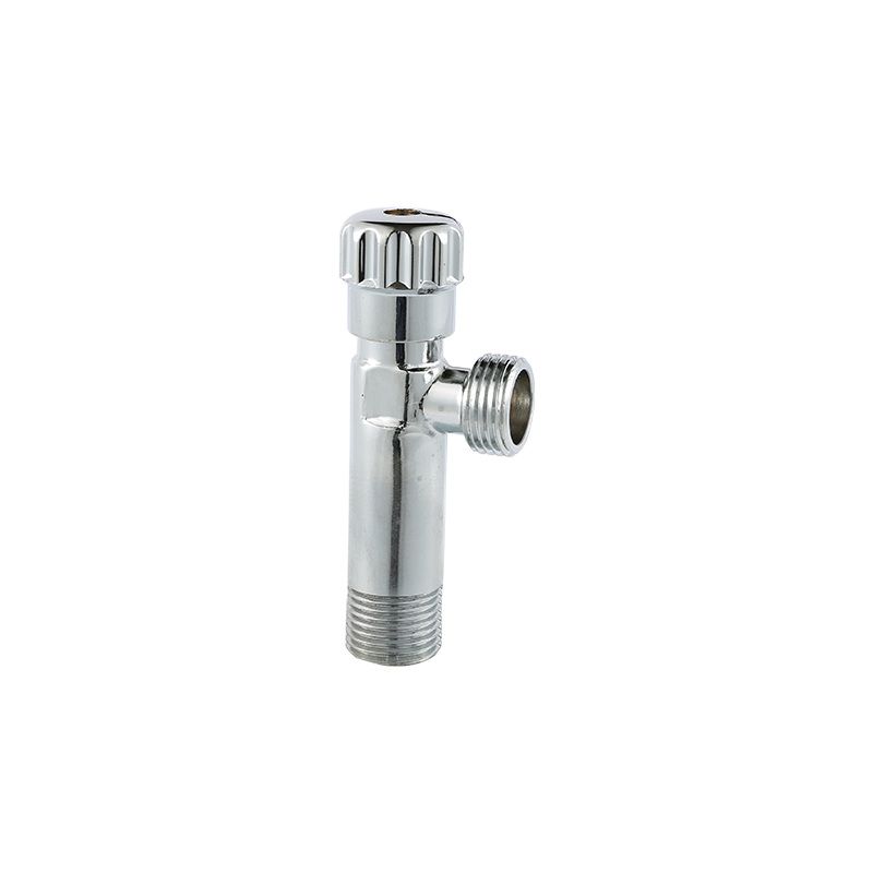 YT2025 Mâner cu flori, lustruit manual și crom, 1/2"x1/2"