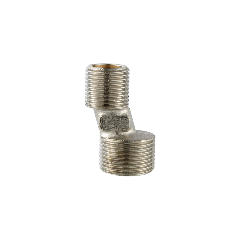 YT7003 Conectori S pentru montare pe perete, sablare și placate cu nichel 1/2"x3/4"